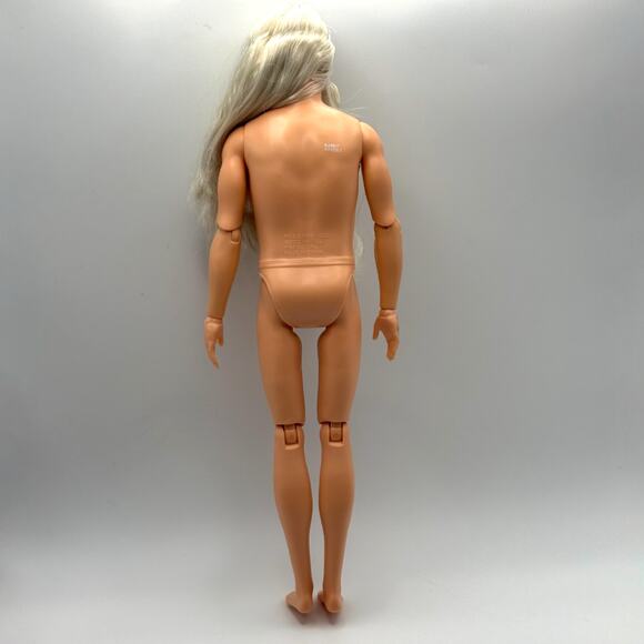 Nude Albus Dumbledore Medieval Merlin Long Beard Harry Potter Doll Mattel OOAK - Picture 12 of 14